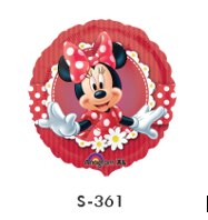 Folienballons Minnie Maus Portrait ⌀ 38 cm