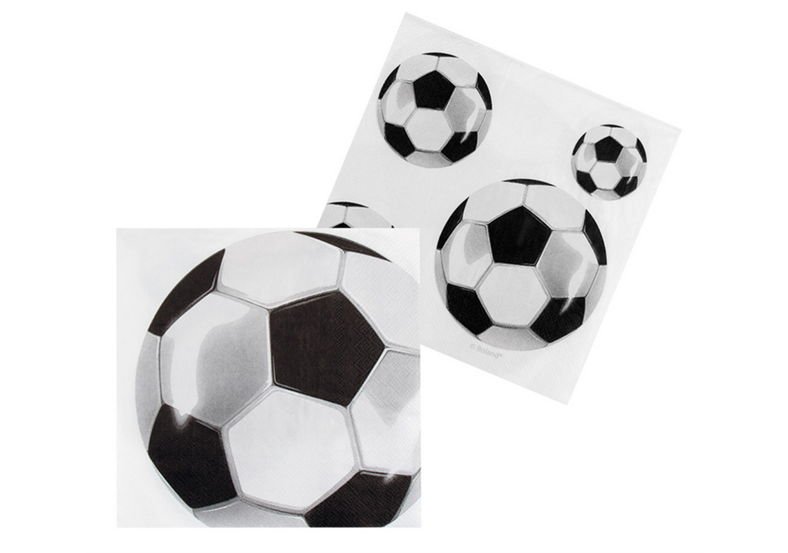 Servietten Fussball