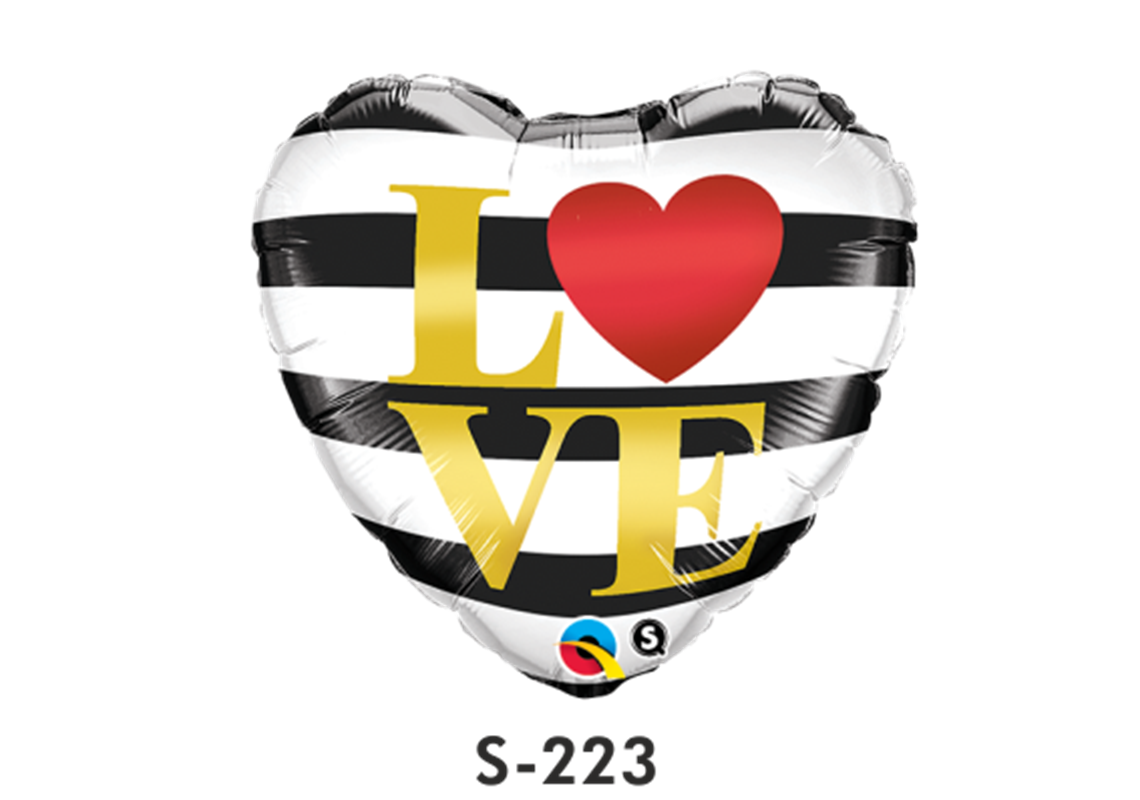 Liebe Folienballon Love Ø 38 cm