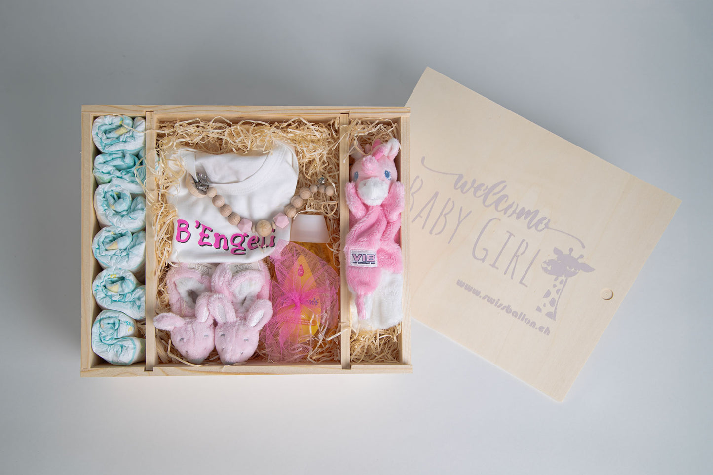 Geschenkbox Welcome Baby Girl