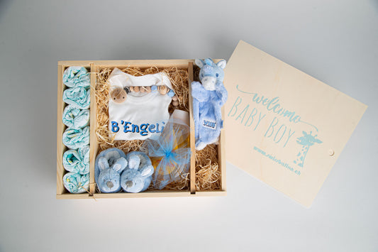 Geschenkbox Welcome Baby Boy