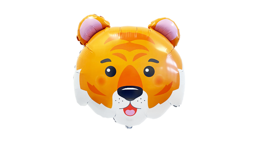 Folienfigur Tigerkopf 56 cm