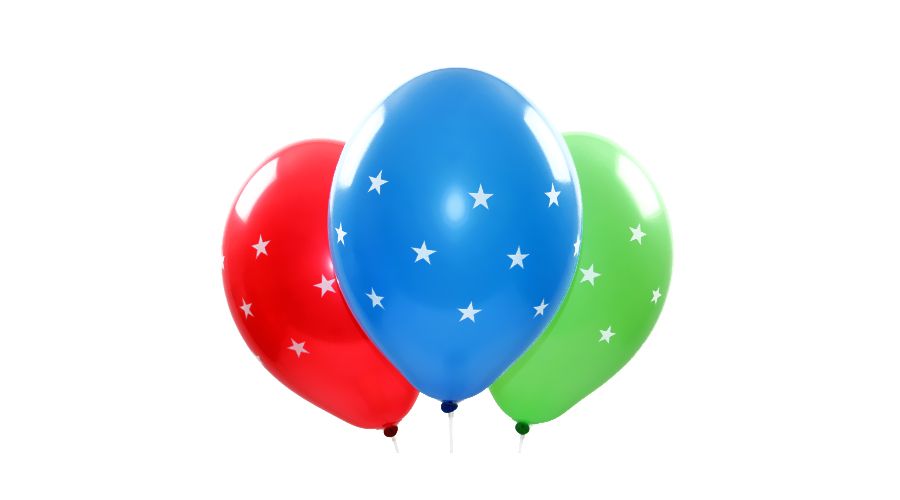 Sterne ⌀33cm BUNT assortiert