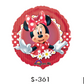 Folienballons Minnie Maus Portrait ⌀ 38 cm
