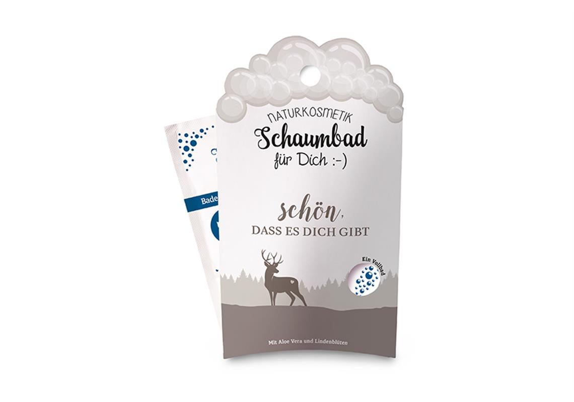 Schaumbad für Dich mit Aloe Vera und Lindenblüten