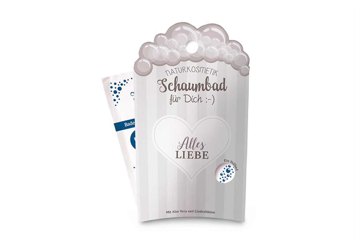 Schaumbad für Dich mit Aloe Vera und Lindenblüten