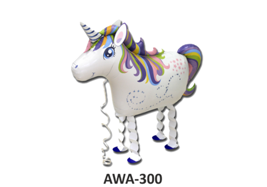 Air Walker Unicorn / EInhorn 68 cm lang