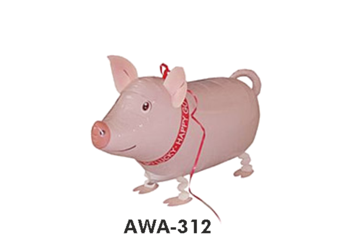 Air Walker Schwein 62 cm lang