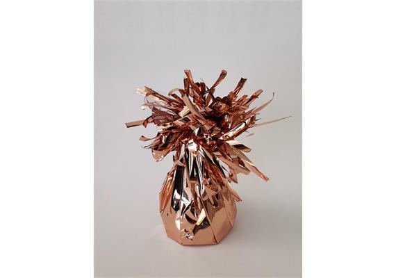 Ballongewichte ROSA-GOLD - 160 Gramm - für heliumgefüllte Folienballons