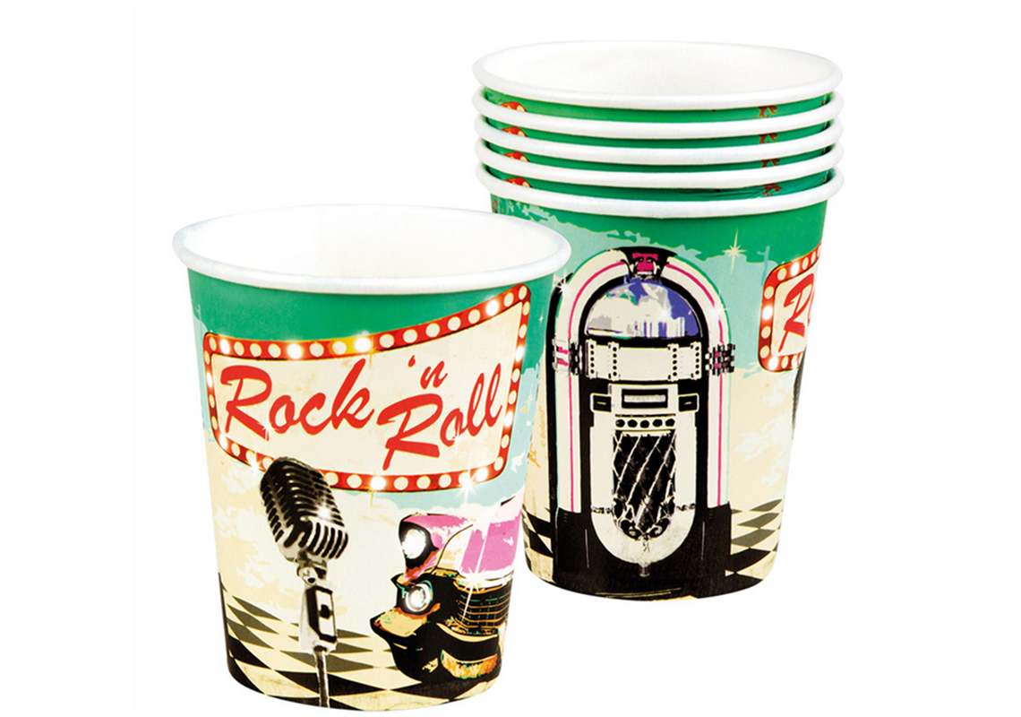 Trinkbecher Rock 'n Roll