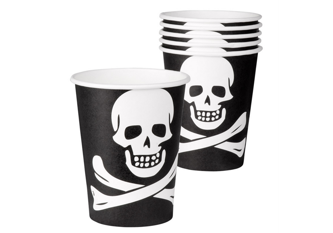 Trinkbecher Piraten