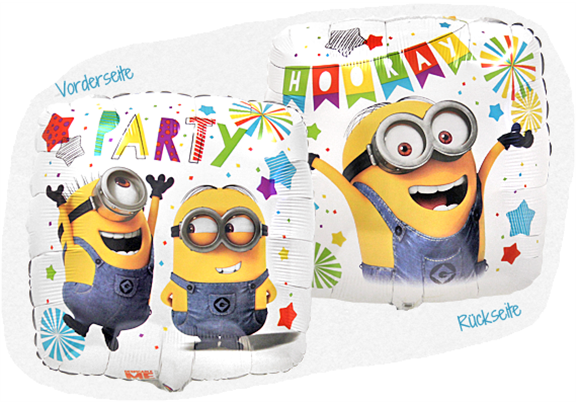 Folienballon Geburtstag / Minion Party Ø 38 cm