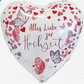 Folienballon Hochzeit / Herz / Alles Liebe zur Hochzeit Ø 38cm