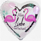 Folienballon Hochzeit / Herz / Alles Liebe zur Hochzeit Ø 38cm