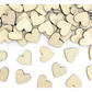Deko-Konfetti Herzchen Holz
