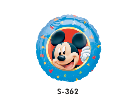 Folienballons Mickey Maus Portrait ⌀ 38 cm
