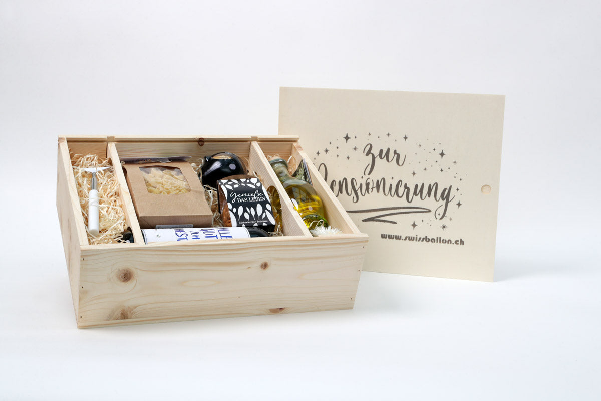 Geschenkbox Zur Pensionierung