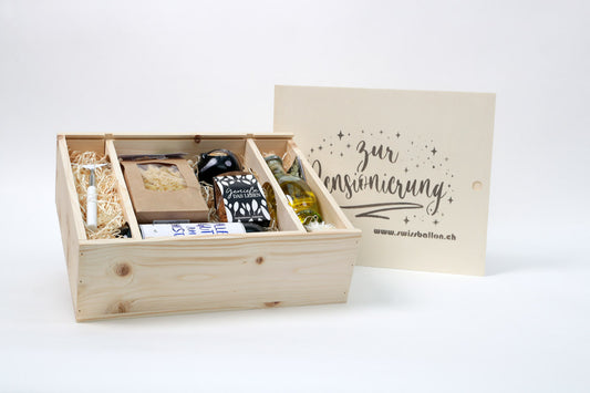 Geschenkbox Zur Pensionierung